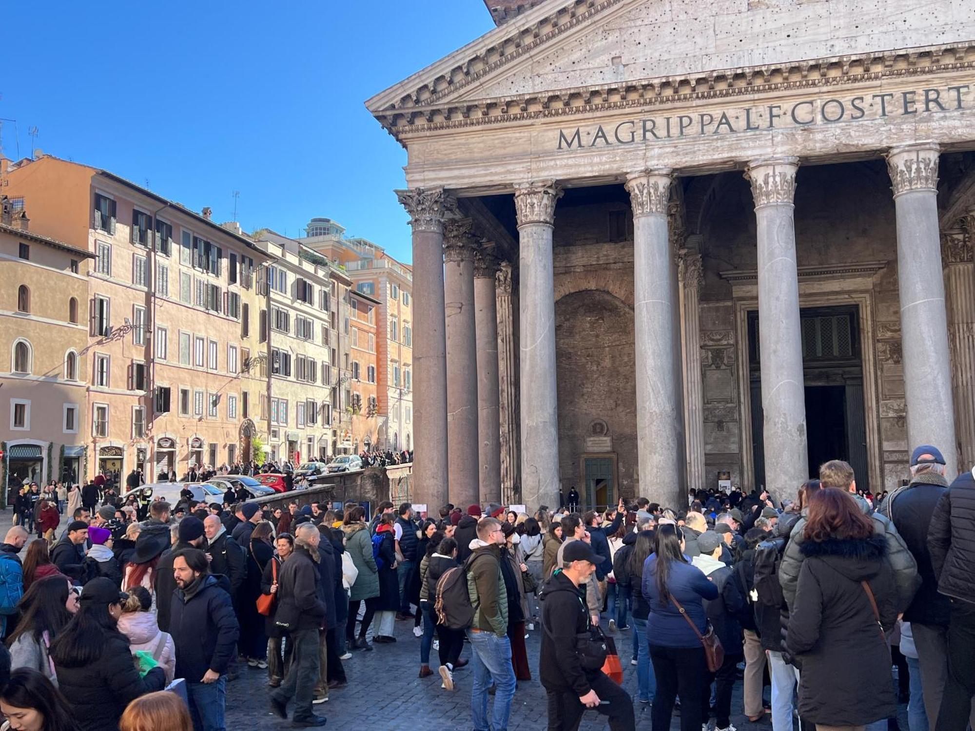 Hotel Affreschi Al Pantheon Rom Exterior foto